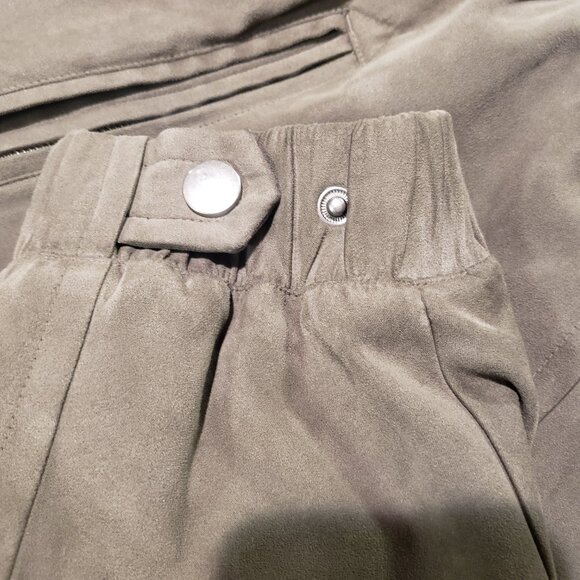 Gary Player Men's Light Brown Faux Suede Full Zip Golf Bomber Jacket Size 3XL - Picture 10 of 10